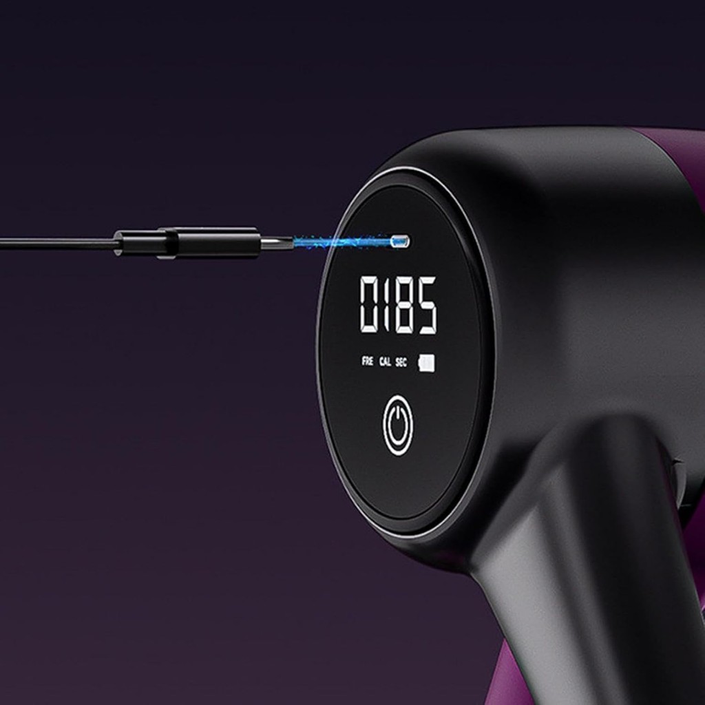 Puerto USB-C junto a la pantalla